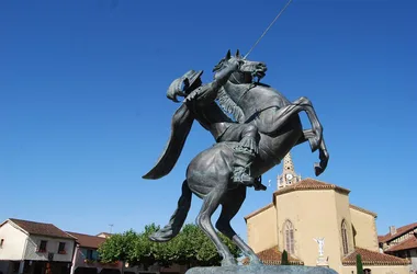 Statue équestre de d’Artagnan