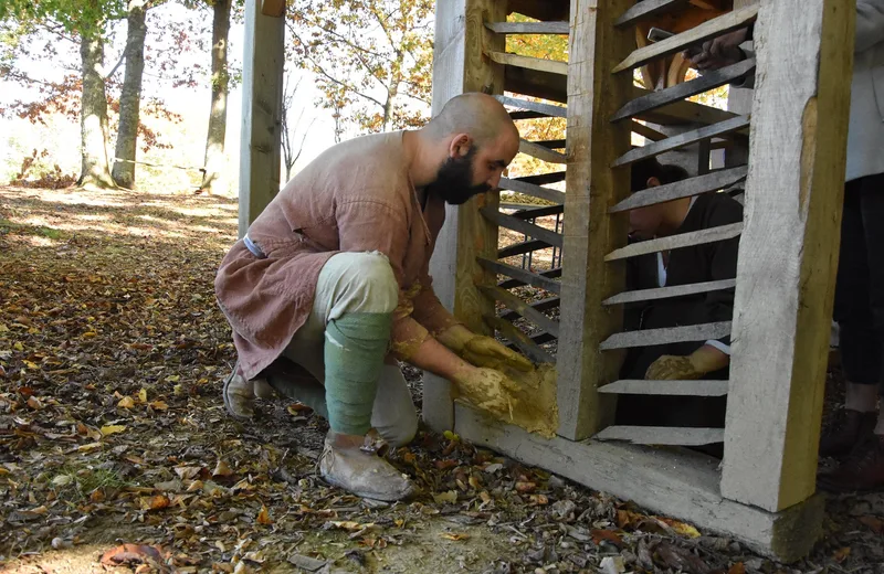 Atelier construction de la forge médiévale