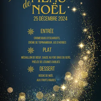 Repas de Noël au restaurant Solenca