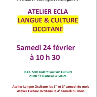 Atelier  Langue et Culture Occitane