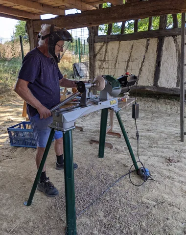 Démonstration tournage sur bois