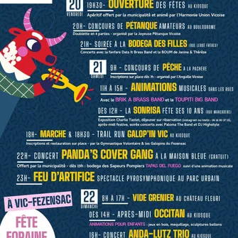 Fête de la Saint-Matthieu, programme du Vendredi