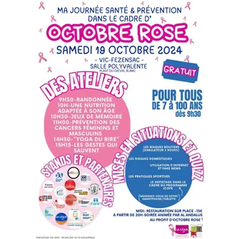 Ma journée santé et prévention: Octobre rose