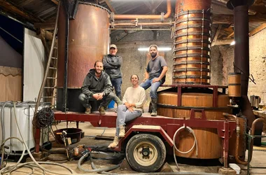 Distillation au domaine de Polignac