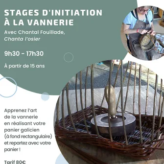 Stage d’initiation à la vannerie