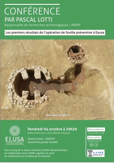 Conférence sur l’opération de fouille préventive