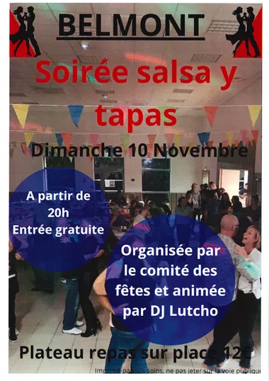 Soirée Salsa y Tapas