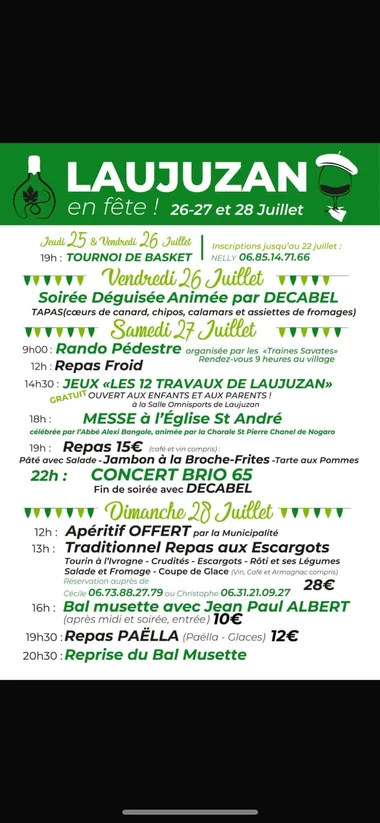 Fêtes de LAUJUZAN