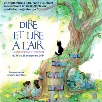 Festival “Dire et lire à l’air” avec spectacle de contes