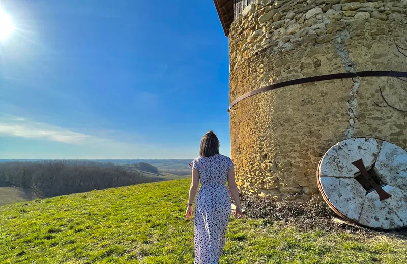 Le moulin de Saint Arailles et son point de vue remarquable