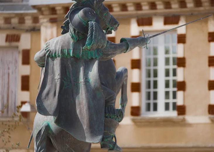Statue équestre de d’Artagnan