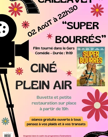 Cinéma plein air: Super Bourrés