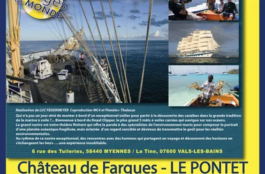 Ciné conférence “Royal Clipper, les voiles de l’océan”