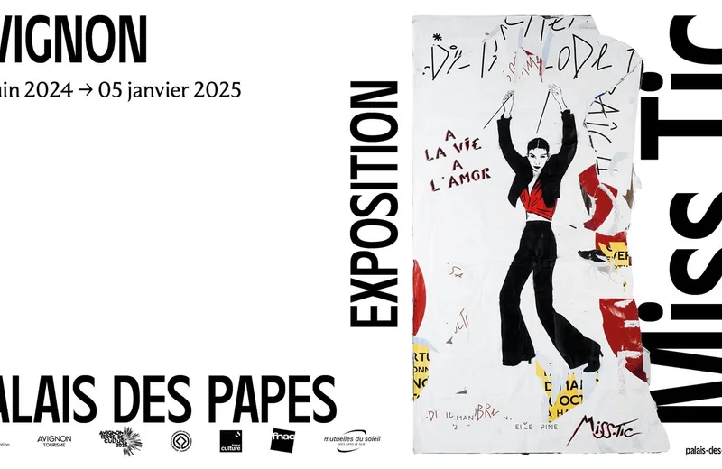 Visite guidée de l’exposition  Miss.Tic – À la vie, à l’amor – Art dans la ville, poétique de la révolte (1985-2022)