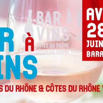 Le Bar à Vins des Côtes du Rhône durant le Festival d’Avignon