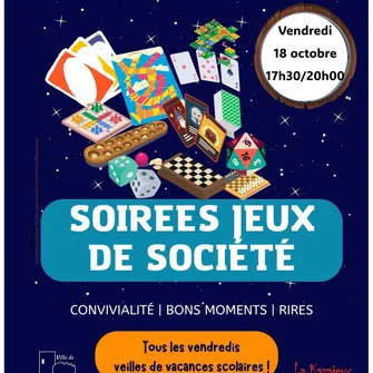 Soirée jeux de société