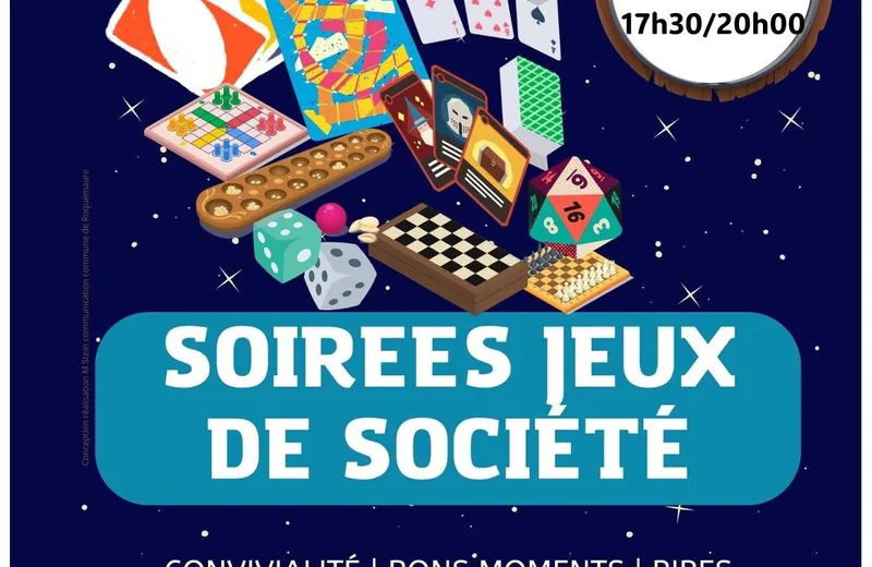 Soirée jeux de société