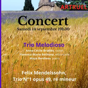 Concert “Trio Melodioso”