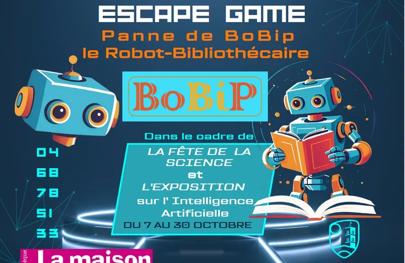 ESCAPE GAME – PANNE DE BOBIP