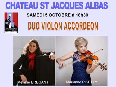 DUO VIOLON ACCORDÉON : ESCALES !