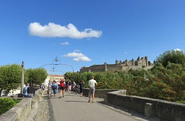 Le pont vieux à Carcassonne