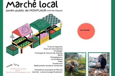 MARCHÉ LOCAL EN FIN DE JOURNÉE