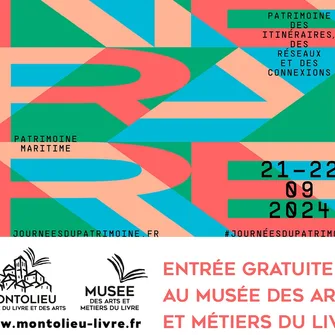 JEP 2024 – MUSEE DES ARTS ET METIERS DU LIVRE