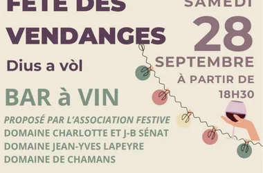 FÊTE DES VENDANGES – DIUS A VOL