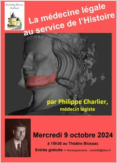 La médecine légale au service de l’Histoire, conférence de Philippe Charlier