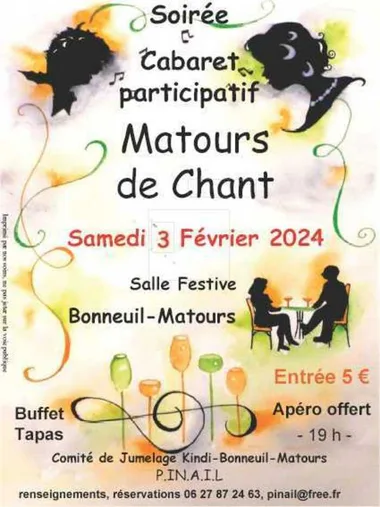 MATOURS de CHANT – Cabaret participatif