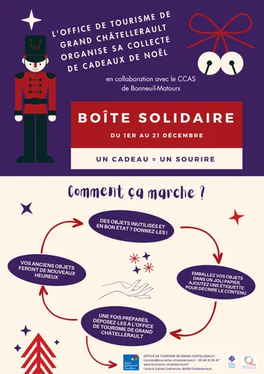 Cadeaux solidaires à l’Office de Tourisme