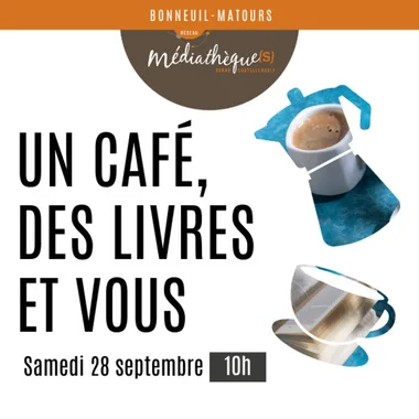 Un café, des livres et vous