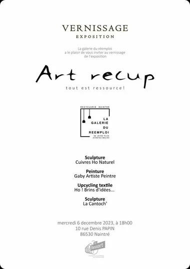 Exposition Art Récup : tout est ressource !_1