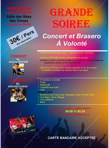 Soirée Brasero Concert