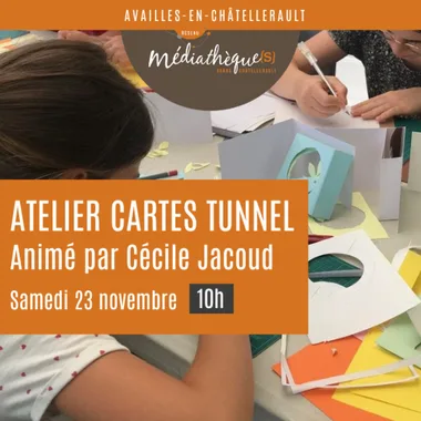 Atelier créatif : Oh ! pop-up, animé par l’illustratrice Cécile Jacoud