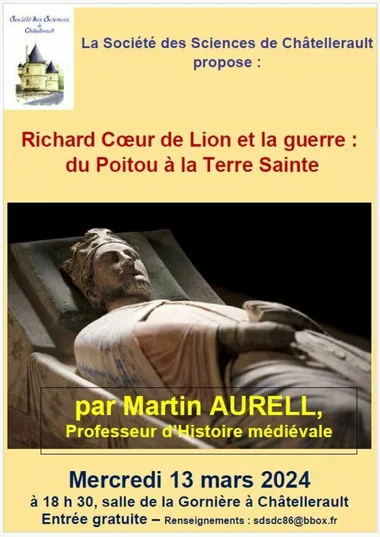 Richard Cœur de Lion et la guerre : du Poitou à la Terre Sainte, par Martin Aurell