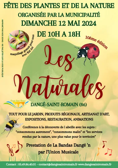 Fête de la Nature et des plantes – 10ème édition LES NATURALES – le 12/05