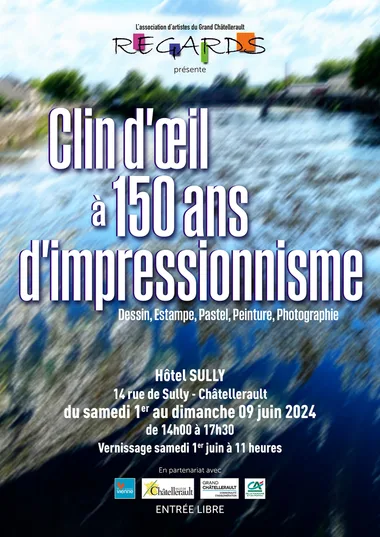 Clin d’oeil à 150 ans d’impréssionnisme