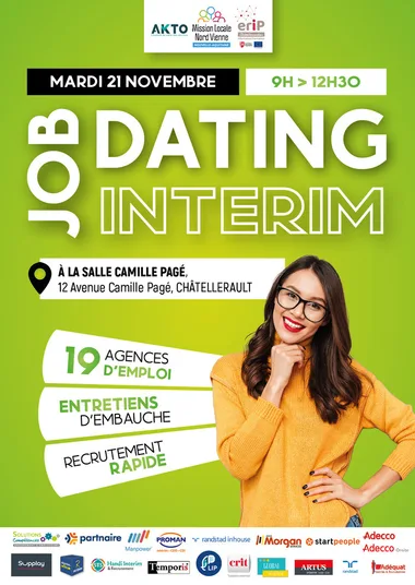 JOB DATING INTERIM – Châtellerault