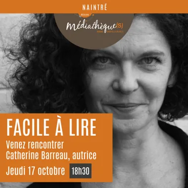 Facile à lire : rencontre avec l’autrice Catherine Barreau