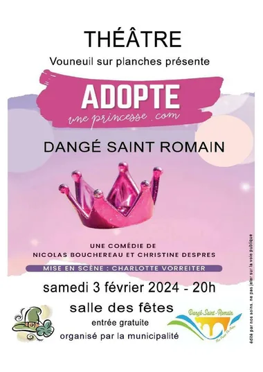 THÉÂTRE Samedi 03 Février 2024 à 20h