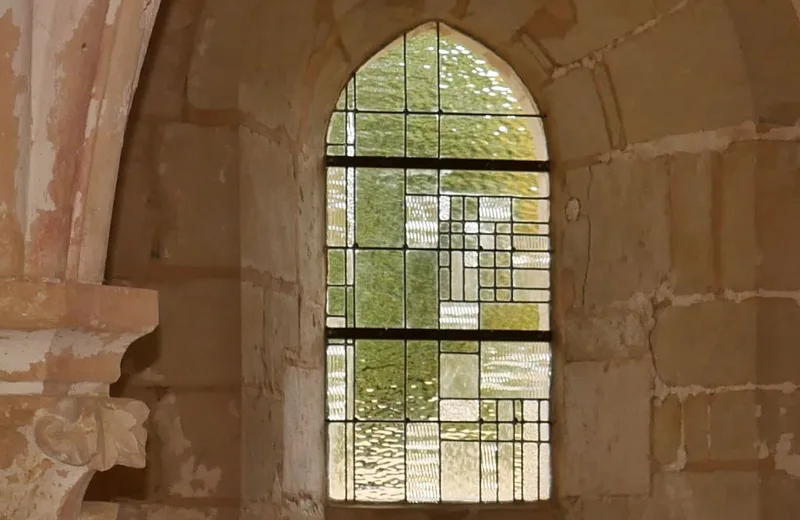 Creation contemporaine Abbaye de l'Etoile  86 - Au chant du diamant_1