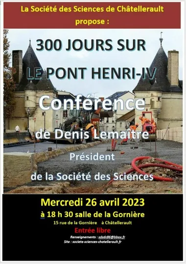 300 jours sur le pont Henri-IV, conférence de Denis Lemaître_1