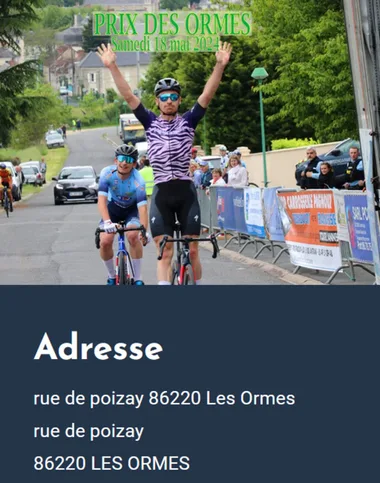 7ème prix des Ormes