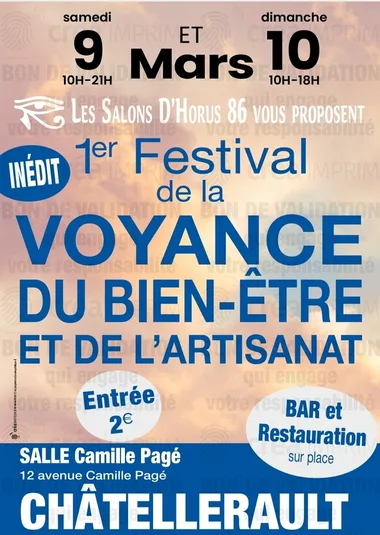 Festival de la Voyance,du Bien-être et de l’Artisanat