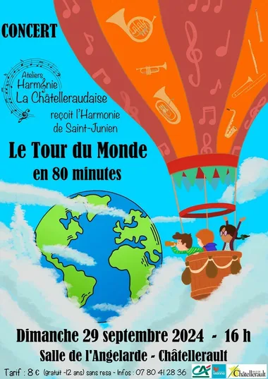 Concert Le Tour du Monde en 80 minutes