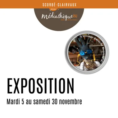 Exposition : l’étrange bazar de Monsieur J.