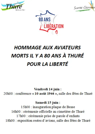 Commémoration des 80 ans de la libération