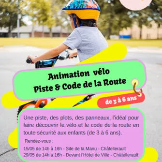 Animation vélo / Piste et code de la route