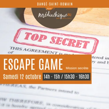 Escape game : mission secrète